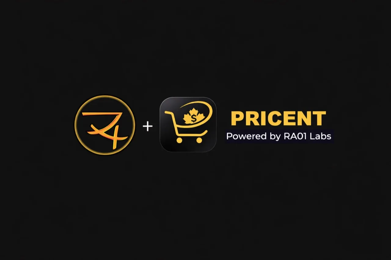 Pricent · Powered by RA01 Labs